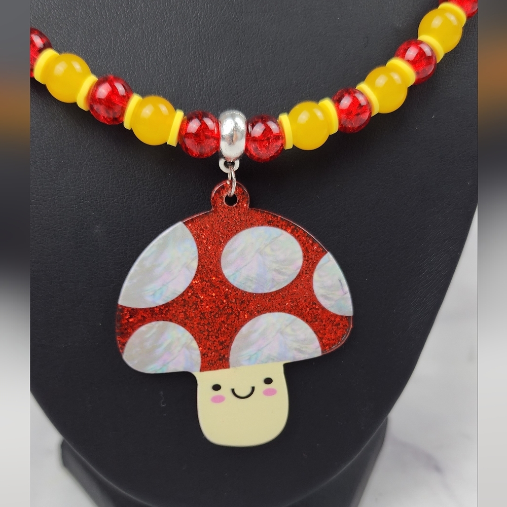 🥳SALE🥳🍄 Mr. Shroom mushroom wire necklace - Picture 15 of 15